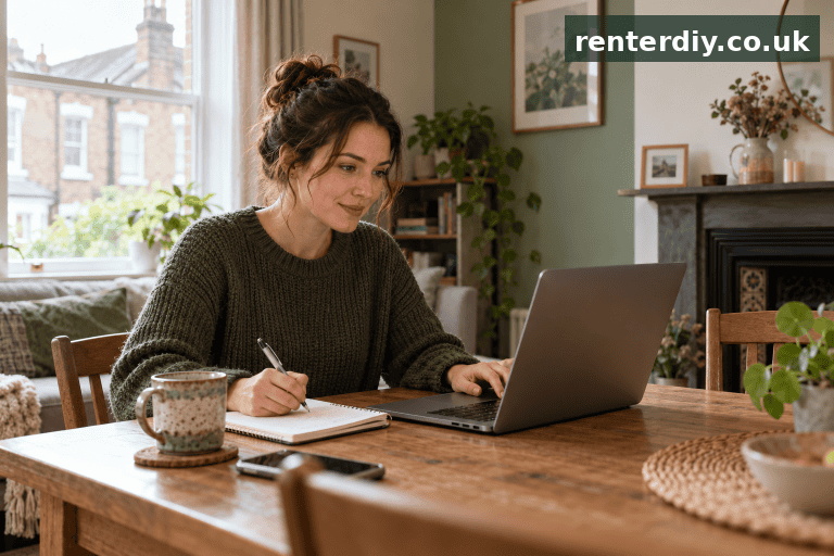 Renter writing to a landlord to ask permission for changes to a rented flat
